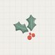 Kerst merry christmas retro hulst