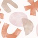 Trouwen kunstzinnig abstract naturel