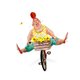 pasen op de fiets