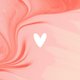 Geboorte roze swirl met wit hartje