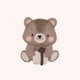 Sluitzegel Teddybeer