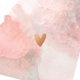 Trouwen roze waterverf hoekjes koper hartje