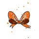 Kerst - strik illustratie goud