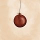 Kerstbal rood