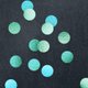 zegel confetti mint groen