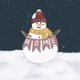 sneeuwpop donker