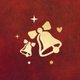 Weddingbells - rood