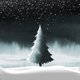 zegel kerstboom globe