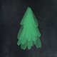zegel kerstboom krijtbord