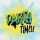 graffiti zegel party time