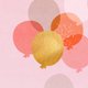 verjaardag vrouw ballonnen roze