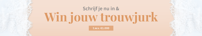 Win jouw trouwjurk