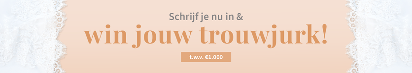 Win jouw trouwjurk