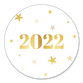 2022 gold und Sternchen