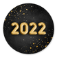 2022 gold Folienballons