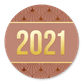 2021 - Art Deco roze
