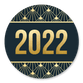 2022 gold Art Deco