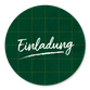 Einladung Kreide grün