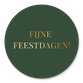 Fijne feestdagen - Groen