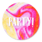 Party - Marmer roze