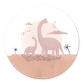 Roze dino's geboorte
