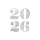 Zilveren 2026 schaduw