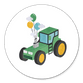 Sluitzegel tractor groen