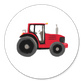 Sluitzegel tractor rood