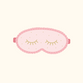 Slaapmasker roze