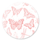 Vlinder patroon roze