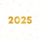 Gouden 2025 verbinding wit