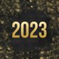 2023 - zwart goud bokeh