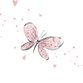 Geboren - vlinder hartjes