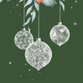 Kerst - zilveren kerstballen