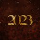 Gouden 2023 donkerrood