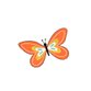 vlinder oranje