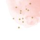 Sluitzegel roze waterverf confetti