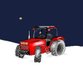 tractor in de sneeuw