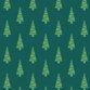 zegel kerstbomen LP groen