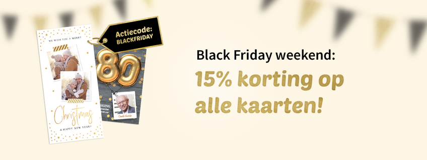 black friday weekend | kaartje2go