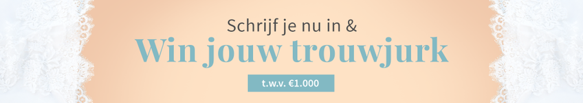 Win jouw trouwjurk