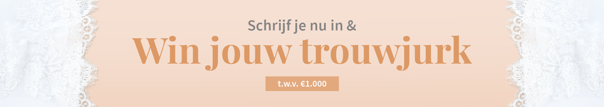 Win jouw trouwjurk