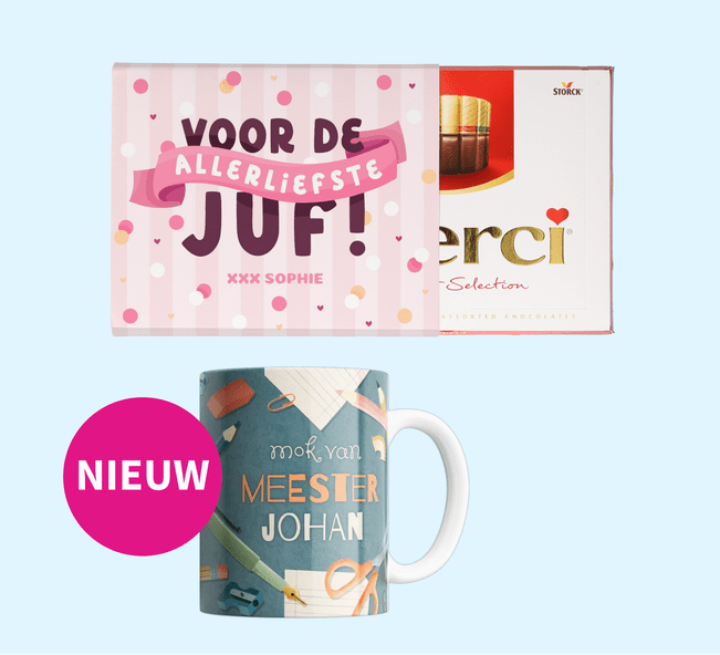 Bedankt cadeaus