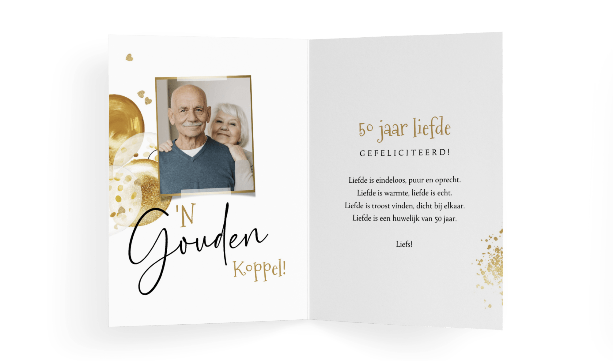 Voorbeeldteksten voor op felicitatiekaarten