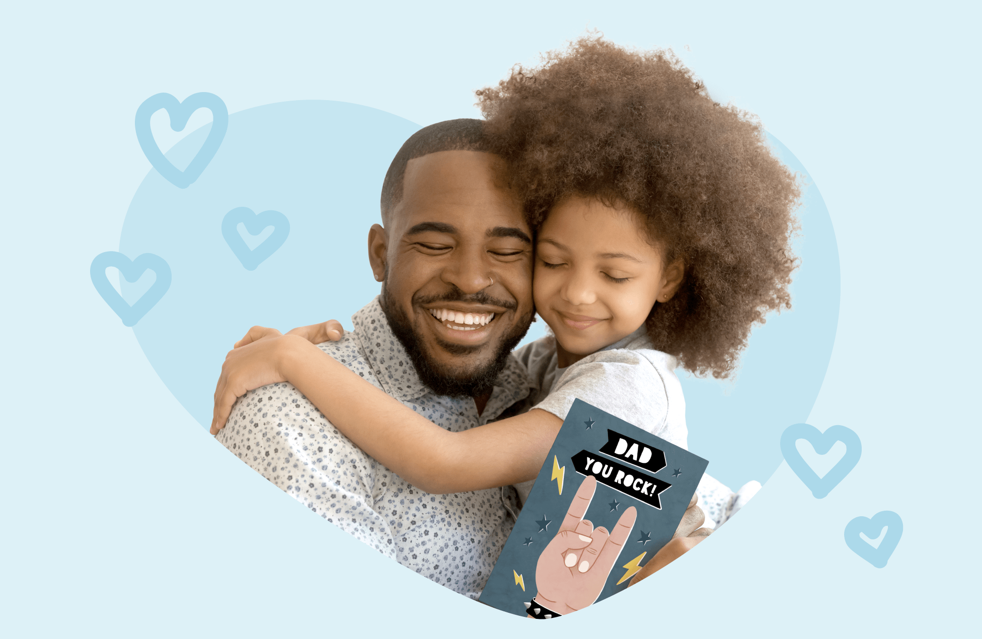 Papa een kaart sturen voor vaderdag