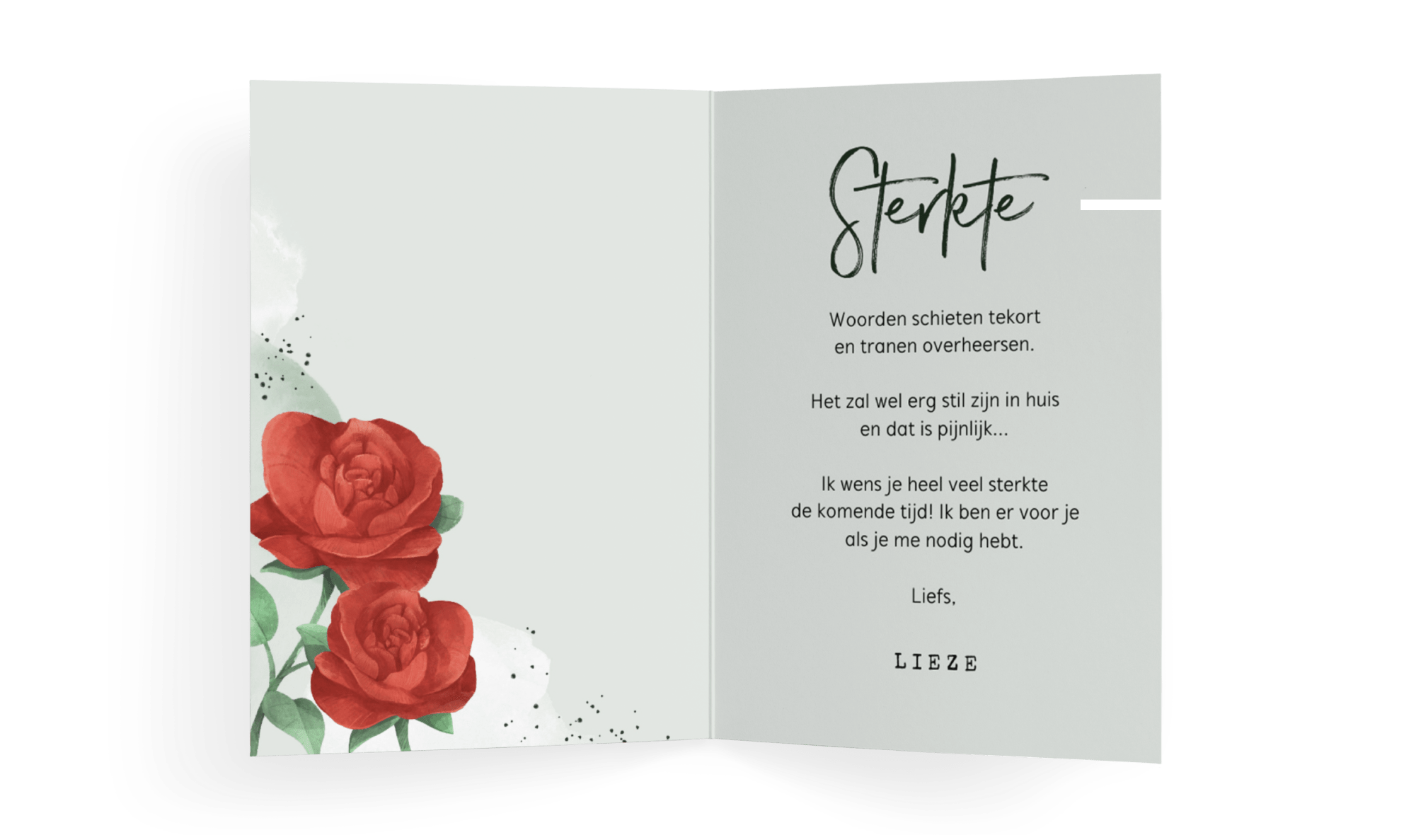 Voorbeeldteksten voor op sterktekaarten