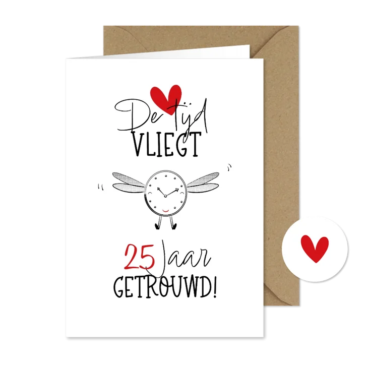 Aanpasbare jubileum uitnodiging grappig de tijd vliegt 