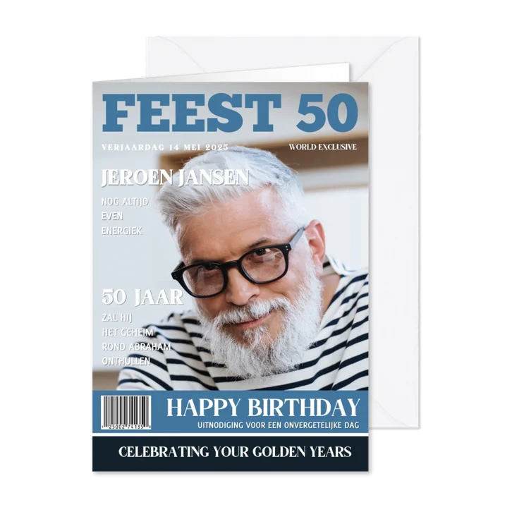 Abraham uitnodiging 50 jaar tijdschrift
