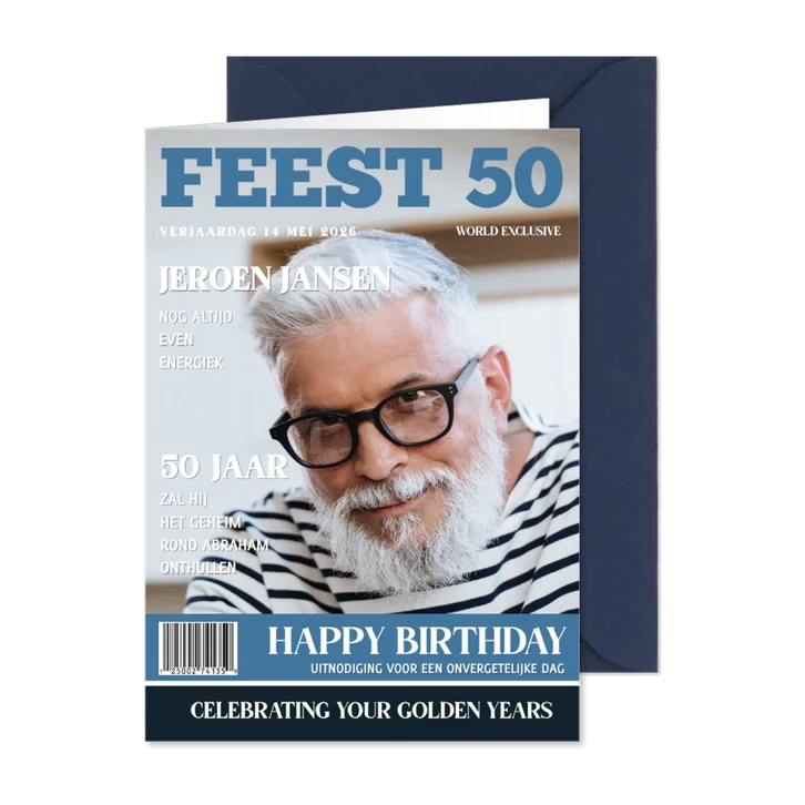 Abraham uitnodiging 50 jaar tijdschrift