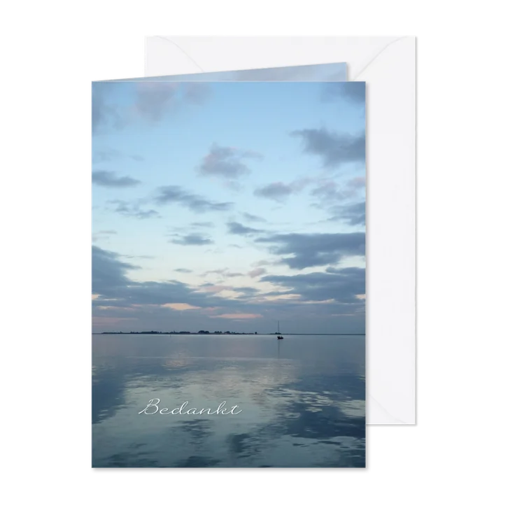 Bedankt water - zee landschap